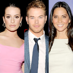 Lea Michele, Kellan Lutz, Olivia Munn Lea Michele, Kellan Lutz, Olivia Munn